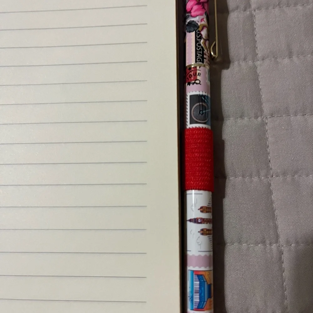 Johnny Was Setai Journal & Pen Set - H45724-6 Never used Silk cover - Picture 6 of 7